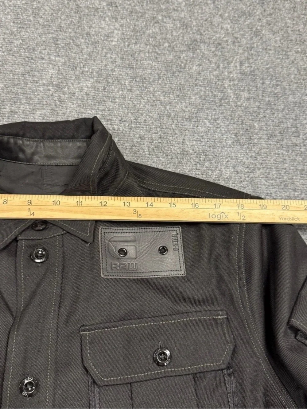 G-Star RAW RF Service Overshirt in Dk Black